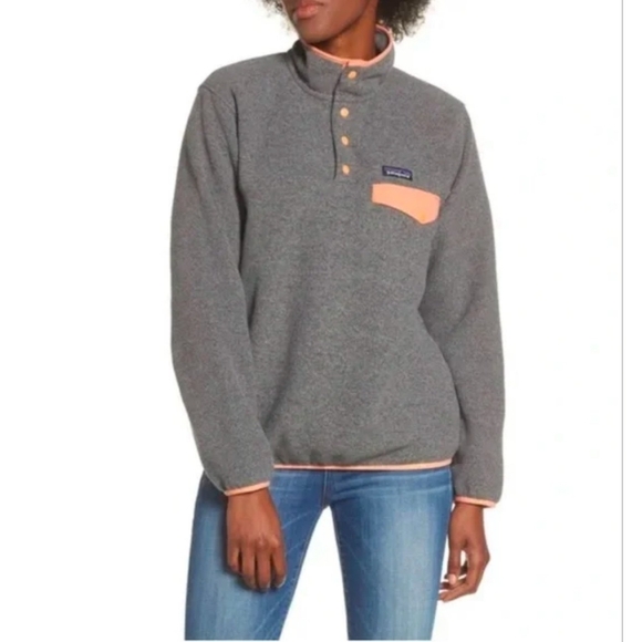 Patagonia Sweaters - Patagonia Lightweight Synchilla Snap T Fleece Pullover Nwot!